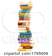 Poster, Art Print Of Stack Of Books
