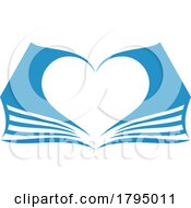 Poster, Art Print Of Book With A Heart
