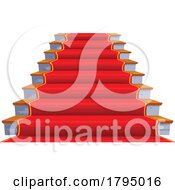 Poster, Art Print Of Red Carpet Stairs