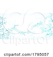 Poster, Art Print Of Molecule Background