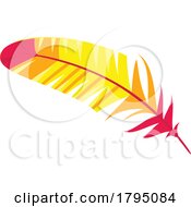 Barranquilla Themed Feather by Vector Tradition SM