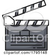 Poster, Art Print Of Clapperboard