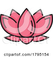 Poster, Art Print Of Pink Lotus Flower
