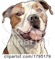 Poster, Art Print Of American Bulldog