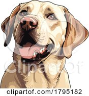 Poster, Art Print Of Labrador Retriever
