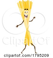 Poster, Art Print Of Linguine Pasta Food Mascot