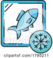 Poster, Art Print Of Frozen Fish