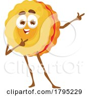 Poster, Art Print Of Dancing Cookie Food Mascot