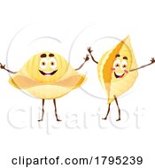 Conchiglioni Shell Pasta Food Mascots
