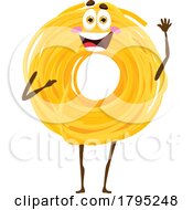 Poster, Art Print Of Capellini Pasta Food Mascot