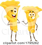 Campanelle Pasta Food Mascots