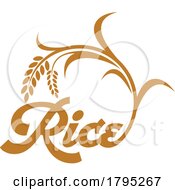 Poster, Art Print Of Rice Design