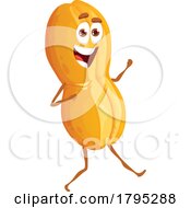 Peanut Food Mascot by Vector Tradition SM