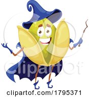 Wizard Pistacio Food Mascot