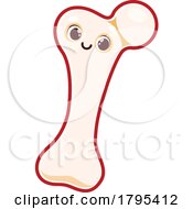 Poster, Art Print Of Happy Bone Mascot