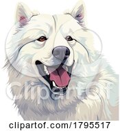 Samoyed Dog by stockillustrations #COLLC1795517-0101