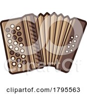 Poster, Art Print Of Button Accordion Instrument Icon