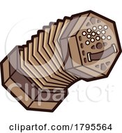 Poster, Art Print Of Concertina Instrument Icon