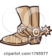 Poster, Art Print Of Boot With Spur
