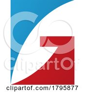 Poster, Art Print Of Red And Blue Rectangular Letter G Icon