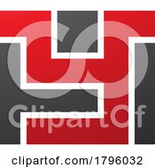 Red And Black Rectangle Shaped Letter Y Icon