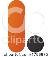 Orange And Black Rounded Letter L Icon