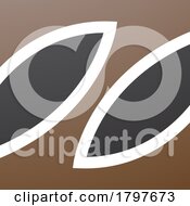 Poster, Art Print Of Brown And Black Square Shaped Letter Z Icon