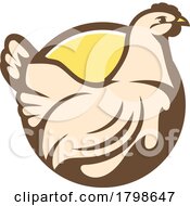 Retro Chicken Poultry Logo