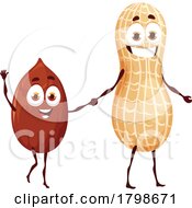 Peanut Food Mascots by Vector Tradition SM