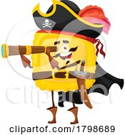 Pirate Ravioli Food Mascot