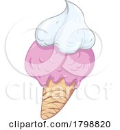 Poster, Art Print Of Ice Cream Cone