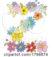 Poster, Art Print Of Flower Letter Z - This Is Not A Font
