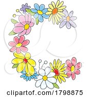 Poster, Art Print Of Flower Letter C - This Is Not A Font