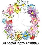 Poster, Art Print Of Flower Letter O - This Is Not A Font