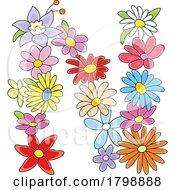 Poster, Art Print Of Flower Letter N - This Is Not A Font