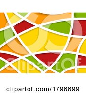 Poster, Art Print Of Background Of A Colorful Mosaic