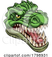 Crocodile Alligator Cartoon Lizard Dino Monster