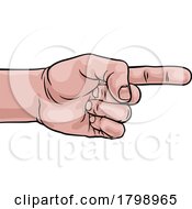 Pointing Finger by AtStockIllustration