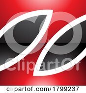 Red And Black Glossy Square Shaped Letter Z Icon