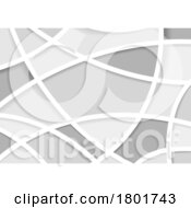 Poster, Art Print Of Background Of A Grayscale Abstract Mosaic
