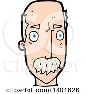 Cartoon Clipart Annoyed Man by lineartestpilot