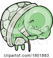 Poster, Art Print Of Cartoon Clipart Senior Tortoise