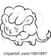 Cartoon Clipart Male Lion by lineartestpilot