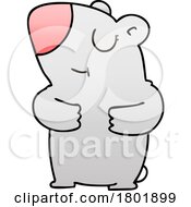 Cartoon Clipart Bear by lineartestpilot