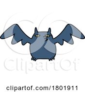 Poster, Art Print Of Cartoon Clipart Cute Vampire Bat