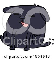 Cartoon Clipart Dog Itching