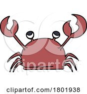 Cartoon Clipart Crab by lineartestpilot