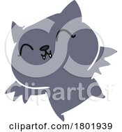 Cartoon Clipart Cute Vampire Bat