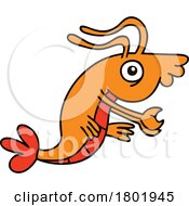 Cartoon Clipart Crayfish
