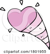 Cartoon Clipart Shooting Heart by lineartestpilot